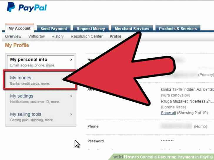 Image intitulée Annuler un Paiement Récurrent dans PayPal Étape 3